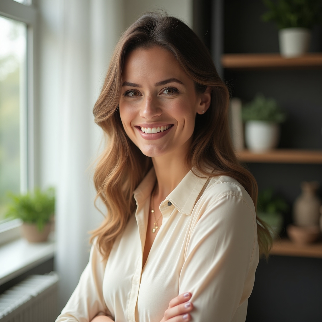 Portrait of Jana, training lead at Neguta